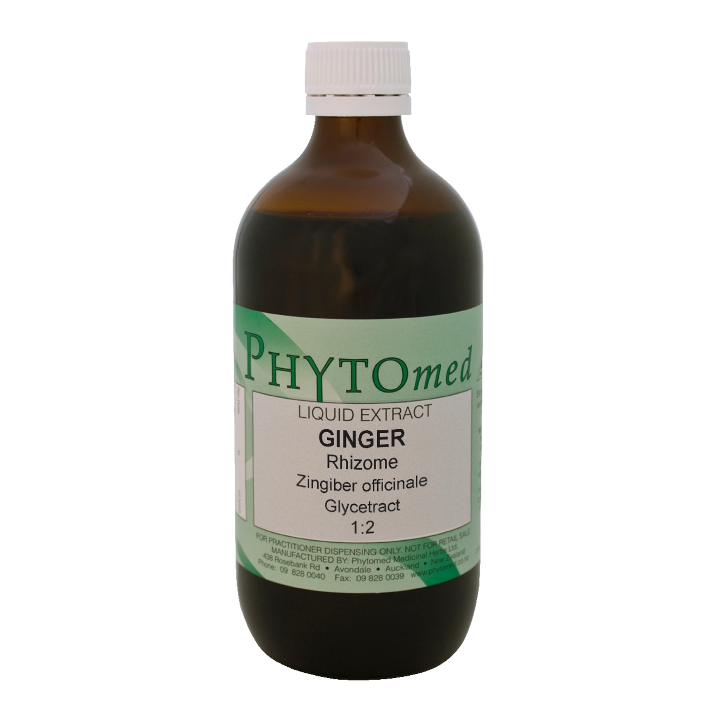 Ginger rhizome 1:2 Glycetract