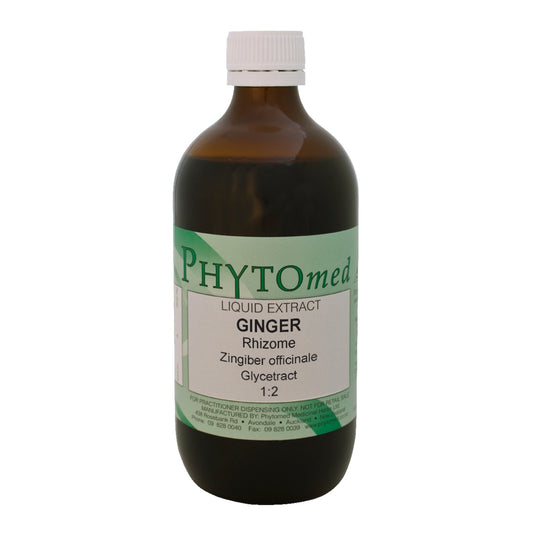 Ginger rhizome 1:2 Glycetract